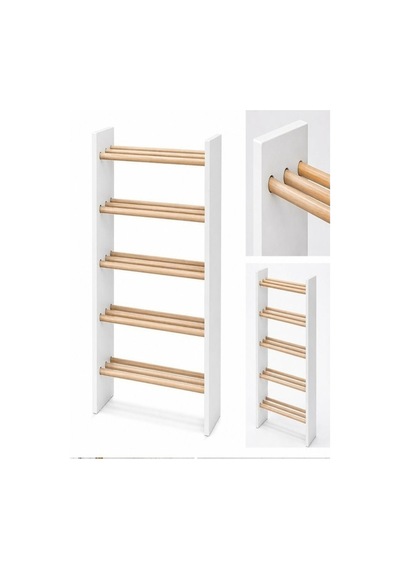 Ea-4011 Banyo Düzenleyici Raf, Ayakkabılık, 5raflı Ahşap Çubuklu Organizer Beyaz - 909085935 Beyaz Ea-4011 Banyo Düzenleyici Raf, Ayakkabılık, 5raflı Ahşap Çubuklu Organizer Beyaz - 909085935 Beyaz