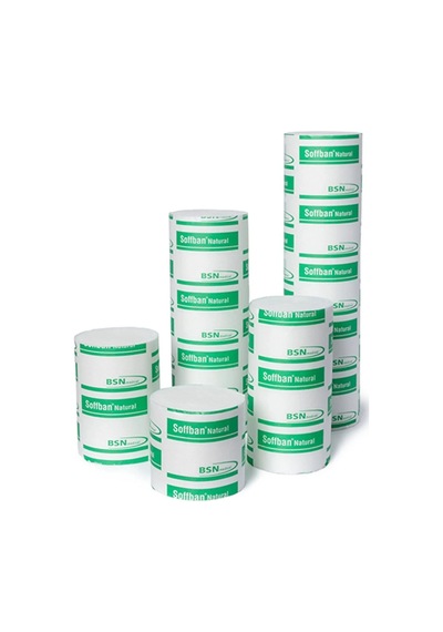 Soffban Natural Alçı Altı ve Lenf Bandajı Pamuğu 5cm x 2,7m