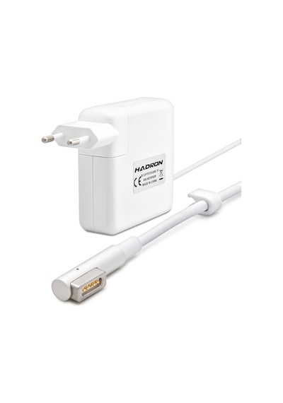 18.5v 4.6a 85w Laptop Adaptörü - L Tip - Apple MacBook Uyumlu - Beyaz Hd797