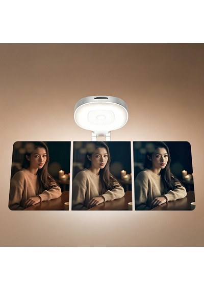 Go Des Ld1032 Dolgu Işıklı Magnetik Telefon Standı Gümüş