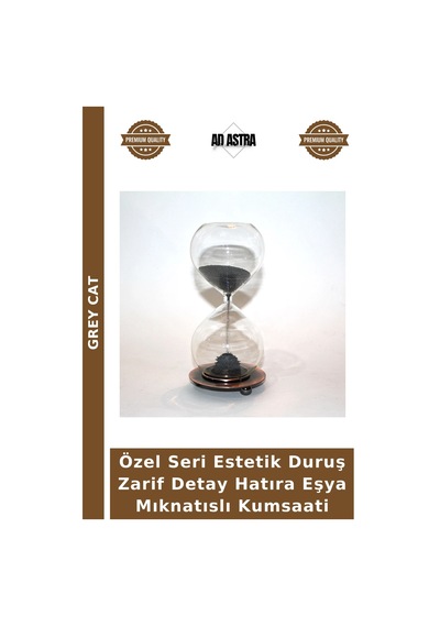 Özel Seri Estetik Duruş Zarif Detay Hatıra Eşya Mıknatıslı Kumsaati Çok Renkli