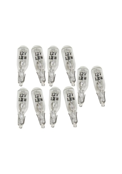 12V 1.2W Kucuk Dipsiz Gosterge Ampulu T5 (10 Ad) 504631894
