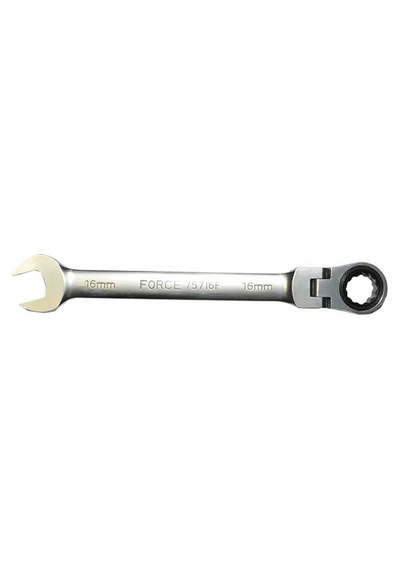 Kombine Anahtar Cırcır Mafsallı 16mm Force 75716f