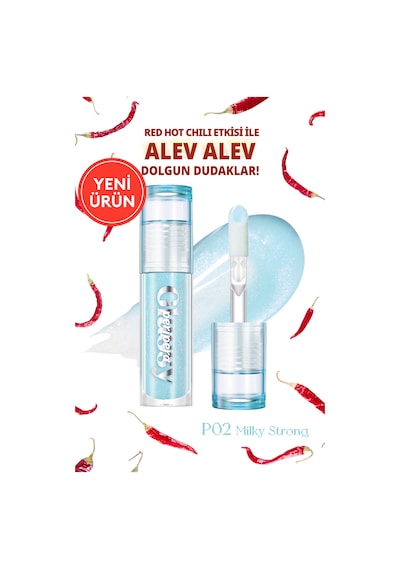 Perıpera Ink Glasting Lip Gloss P02 Milky Strong P02 Milky Strong