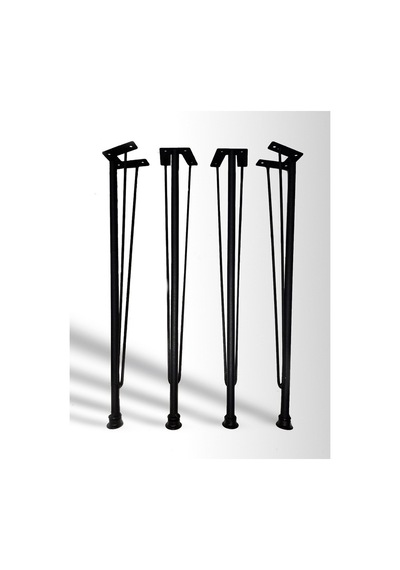 47cm-4'lü Demir Masa Ayak, Demir Ayak , Dresuar Ayağı, Masa Ayağı, Demir Ayaklar, Masa Ayakları 001