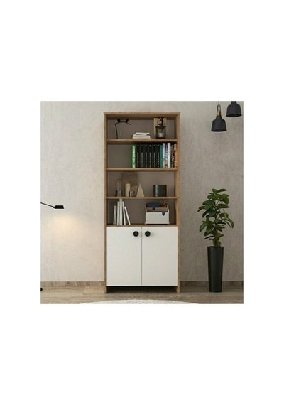 6 Raflı 2 Kapaklı Safir Meşe/beyaz Kitaplık Modern Ve Çok Amaçlı Açık Raflı Dolap 80x38x182 Cm Safir Meşe - Beyaz - 876396650 Safir Meşe - Beyaz 6 Raflı 2 Kapaklı Safir Meşe/beyaz Kitaplık Modern Ve Çok Amaçlı Açık Raflı Dolap 80x38x182 Cm Safir Meşe - Beyaz - 876396650 Safir Meşe - Beyaz