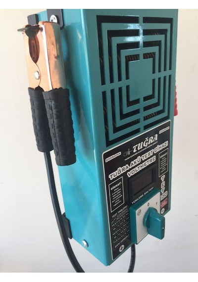 6-12-24 Volt 200 Amper Akü Test Cihazı Tuğra Tet 200