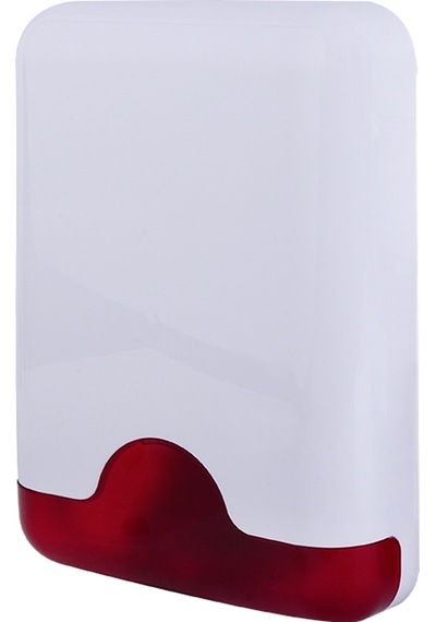 TEKNiM VAS-741RX Harici Siren Kırmızı Pencereli
