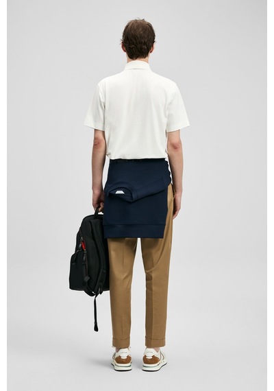 Lufian Hudson Smart Erkek Polo T-shirt 111040234 Beyaz
