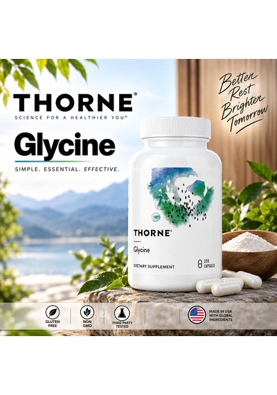 Thorne Glycine Gilisin 250 Capsules