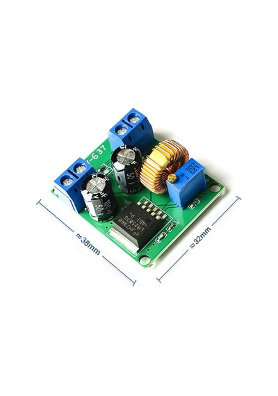 Lm2587 Ayarlı Voltaj Yükseltici Modül 40v 5a Step Up Boost