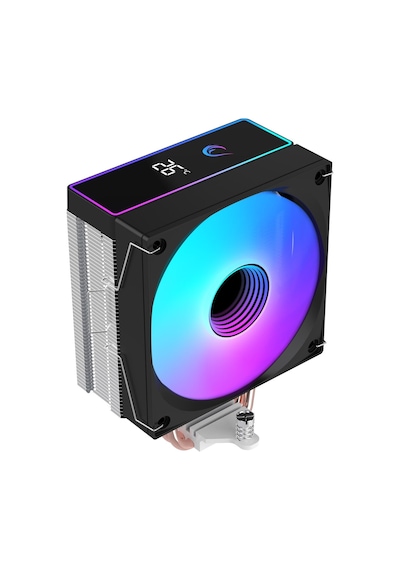 Rampage Octagon B70 Siyah 63cfm 12cm Argb Sıcaklık Göstergeli Fan