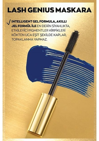 Avon Lash Genius 5 Kirpik Etkisi Maskara Blackest Black
