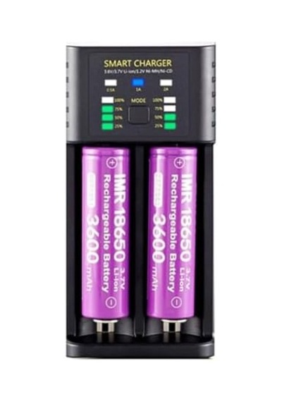 Greentech Akıllı Pil Şarj Cihazı Lityum Iyon + Ni Mh + Ni Cd Piller/gt-bc06