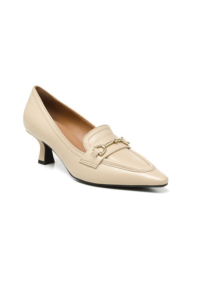 Topuklu/ Stiletto Kadın Diğer 64n0 Frau Nappa Alpaca Beige Çok Renkli