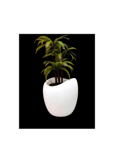 Mydecorza Bohem Home Fiberglas Bahçe Ve Ev Dekorasyonu Saksı Yumurta Modeli 45 Cm X 45 Cm