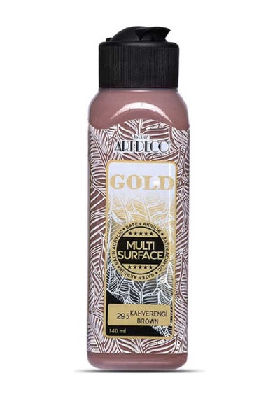 Artdeco Gold Akrilik Boya Kahverengi 140 Ml