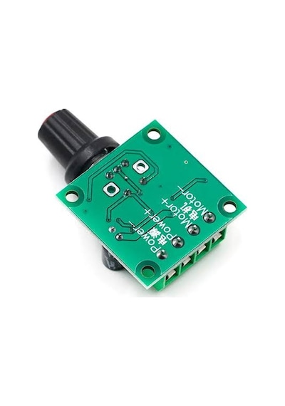 Pwm Dc Motor Hız Kontrol Modülü 1.8v-12v 2a Ayarlanabilir Hız Kontrolcü