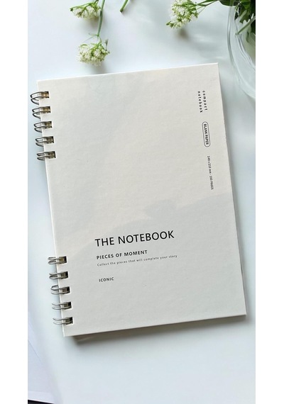 Spiralli 80 Yaprak Çizgisiz A5 Defter, Not Defteri, Okul Defteri, 4 Farklı Renk Seçeneği 01 Light Grey