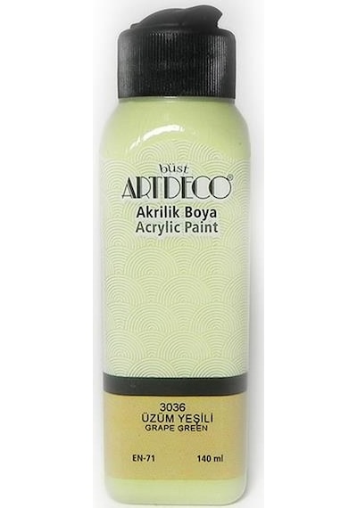 Artdeco Akrilik Boya 140Ml Üzüm Yeşili 3036