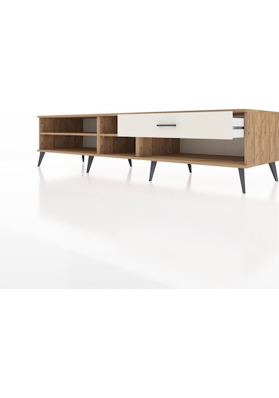 Kronos Tv Ünitesi 2 Raflı Tek Çekmeceli 220x59x51 Çam-çam/aytaşı Atlas Çam/aytası - Atlas Çam Kronos Tv Ünitesi 2 Raflı Tek Çekmeceli 220x59x51 Çam-çam/aytaşı Atlas Çam/aytası - Atlas Çam