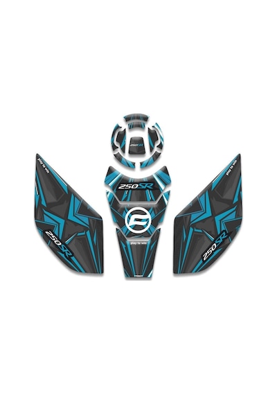 Cfmoto 250sr Uyumlu Tank Pad Set 2021-2026 05 Diğer