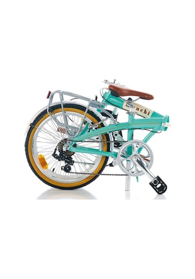 Bianchi New Vintage 20 Jant Katlanır Bisiklet Celeste Celeste - Krem