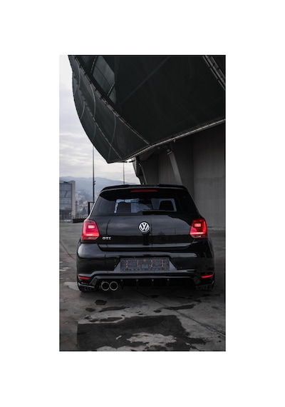 Volkswagen Polo Gtı 2009-2014 Piano Black Bagaj Spoilerı Parlak Siyah Premium Tasarım