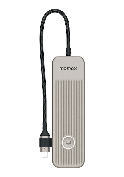 Momax DH18L Onelink 8 IN 1 Multi-Function Usb-C Hub Titanium