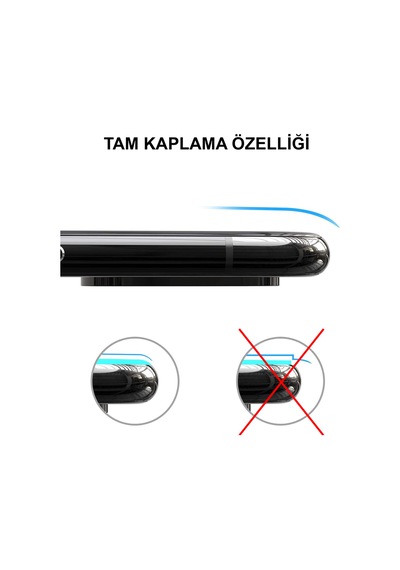 Apple iPhone Uyumlu 15 Pro Max Tam Kaplayan Temperli Ekran Koruyucu Cam