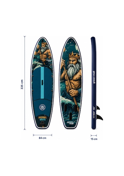 Wrath Of Poseidon Şişme Sup Board / Paddle Board 335 Cm