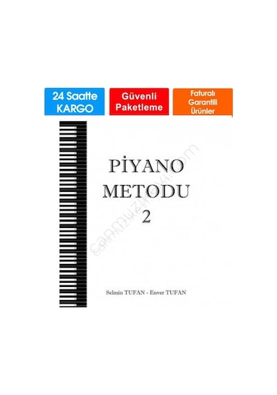 Piyano Metodu 2 Selmin Tufan Enver T.