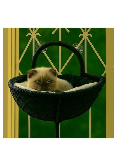 Gezegen Kedi Cam Yatağı & V Cam Yatağı & Kedi Pencere Yatağı