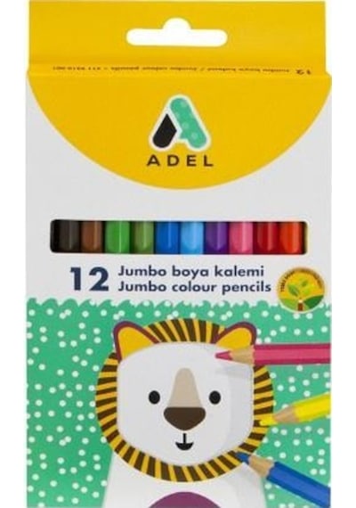 Adel 12 Li Jumbo Tam Boy Kuru Boya