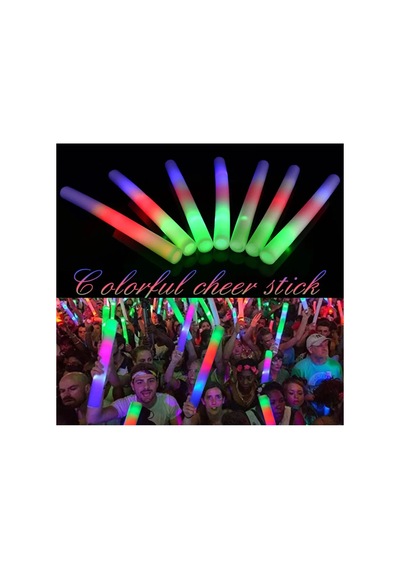 Led Işıklı Rengarenk Sünger Parti Çubuk 0  -  99