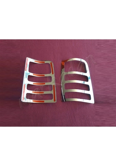 Woc Chrome Citroen Berlingo Krom Stop Çerçevesi 1996-2008 2 Parça
