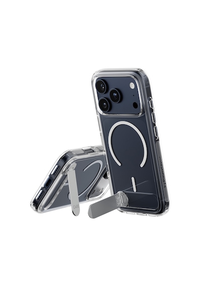 Care By Panzerglass Feature Apple Uyumlu iPhone 17 Pro Transparent Ayaklı & Magsafe Kılıf