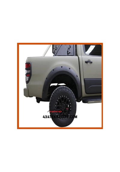 Ford Ranger T6 2012-2015 Çamurluk Kaplama -dodik Takımı Krom Cıva