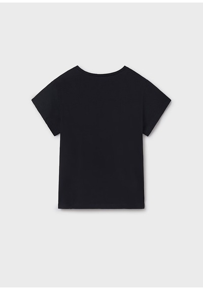 Mayoral Kız Çocuk T-shirt 854m Siyah