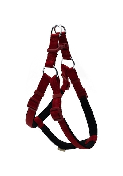 Doggie Konfor Ronin Dokuma Göğüs Tasması Bordo 2 x 55-65 CM Bordo