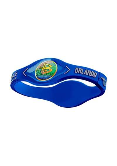 Orlando Magic Mavi Basketbol Nba Power Balance Denge Bilekliği Mavi Mavi