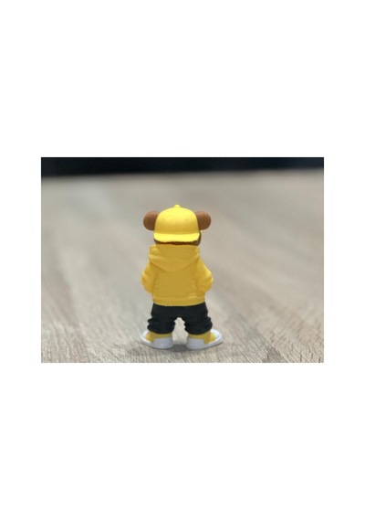 Kapüşonlu Ayı Figürü 10cm
