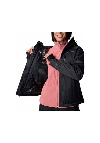 Columbia Snowy Summit Insulated Kadın Kayak Montu-8673 Siyah