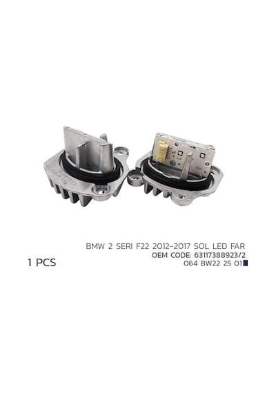 Nıken Bmw 2 F22 2012-2017 Sol Led Far Modl 63117388923/2 IS00-NIKEN 064BW222501