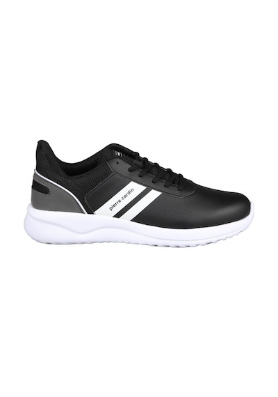 Pierre Cardin PC-31110-31083 Unisex Sneaker Ayakkabı Siyah Siyah - Beyaz