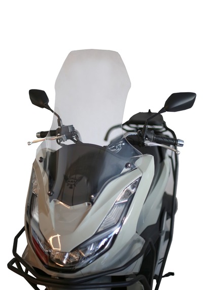 Abv Honda Pcx Şeffaf Tur Camı 79x57 Cm 21-24 Füme Şeffaf