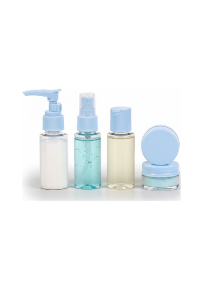 30 Ml 5 Li Seyahat Boy Kozmetik Organizer Seti - Lisinya Şeffaf