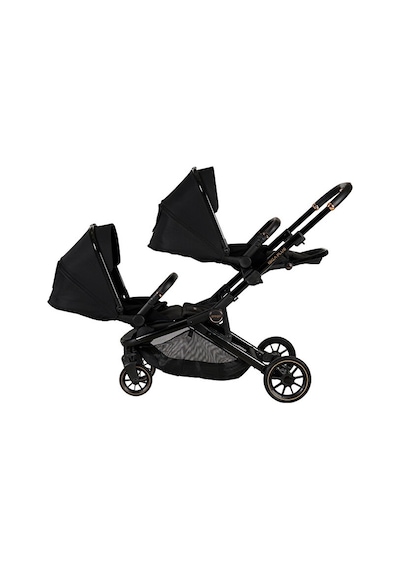 Prego İbiza Plus Travel Sistem İkiz Bebek Arabası 2223 Siyah