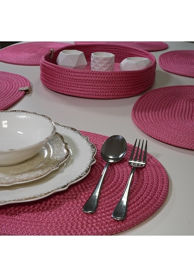 Zengin Design Home Zdh-627 Yuvarlak Supla Pembe