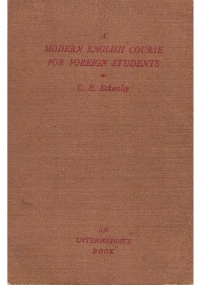 A Modern English Course For Foreign Students - An İntermediate Book 2.el